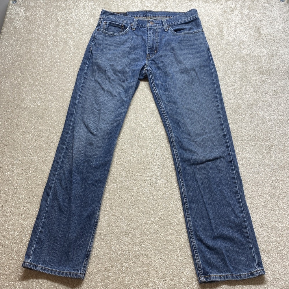 Levi's 559 Relaxed Straight Jeans Mens 31x32 Blue Medium Wash Denim 00559-2765